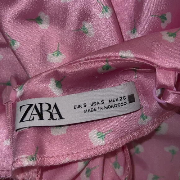 Zara Satin Effect Dress - Picture 6 of 6